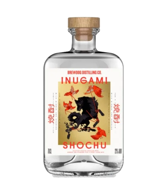 BREWDOG Inugami Shochu, fles bij slijterij t Bockje in Bathmen