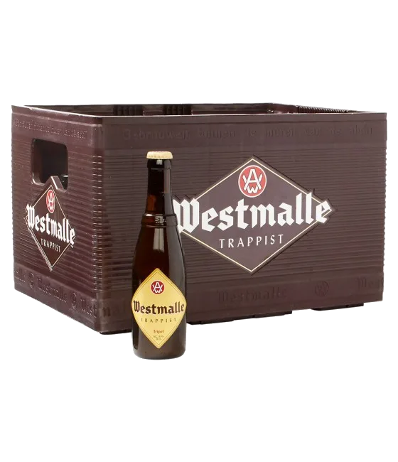 Westmalle Tripel, fles bij slijterij t Bockje in Bathmen