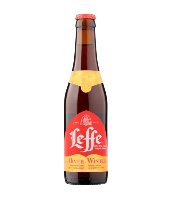 Leffe Winter, fles bij slijterij t Bockje in Bathmen