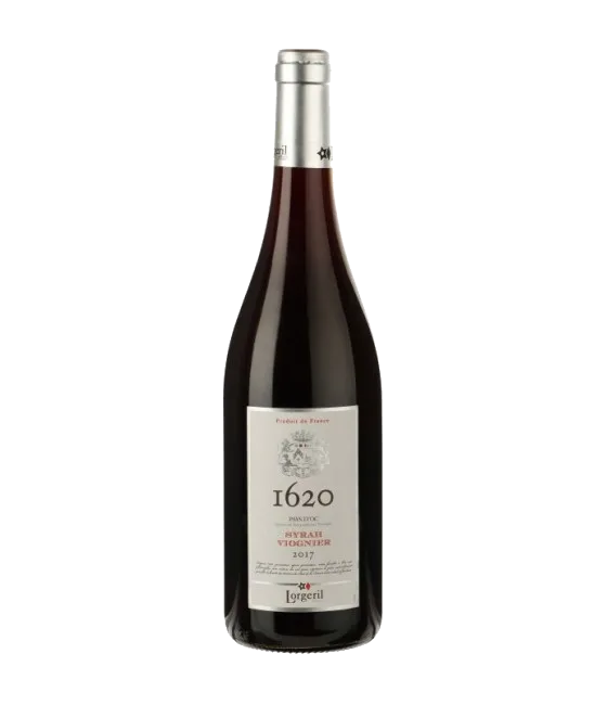 Lorgeril 1620 Syrah Viognier, fles bij slijterij t Bockje in Bathmen
