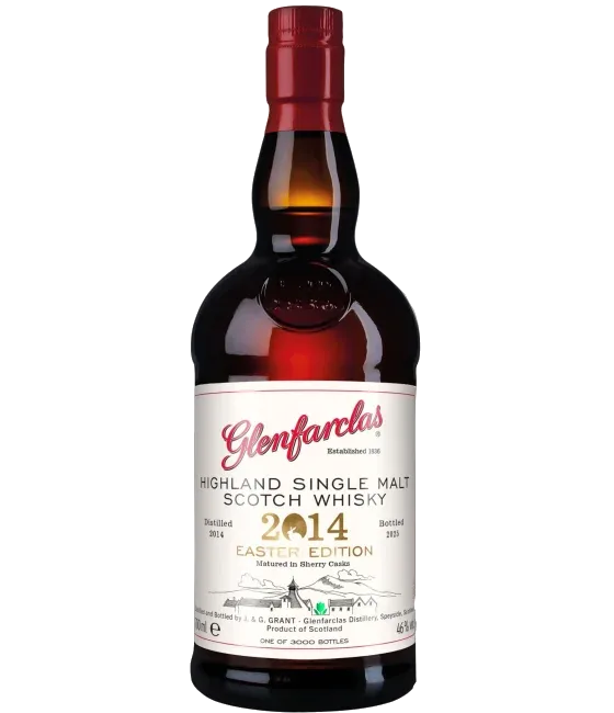 Glenfarclas Easter Edition 2014/2025 11 Years Old, fles bij slijterij t Bockje in Bathmen