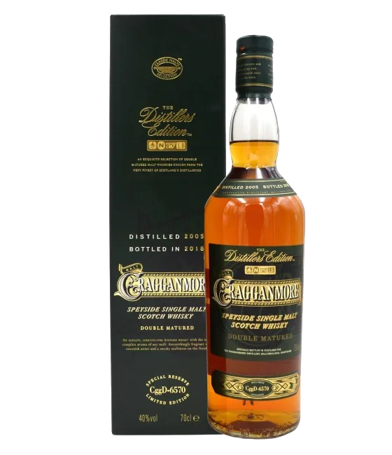 Cragganmore Distillers Edition 2018 Speyside Single Malt Scotch Whisky, fles bij slijterij t Bockje in Bathmen