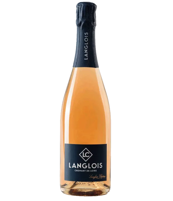 Langlois-Chateau Crémant de Loire Rosé ‘Cuvée LC’, fles bij slijterij t Bockje in Bathmen