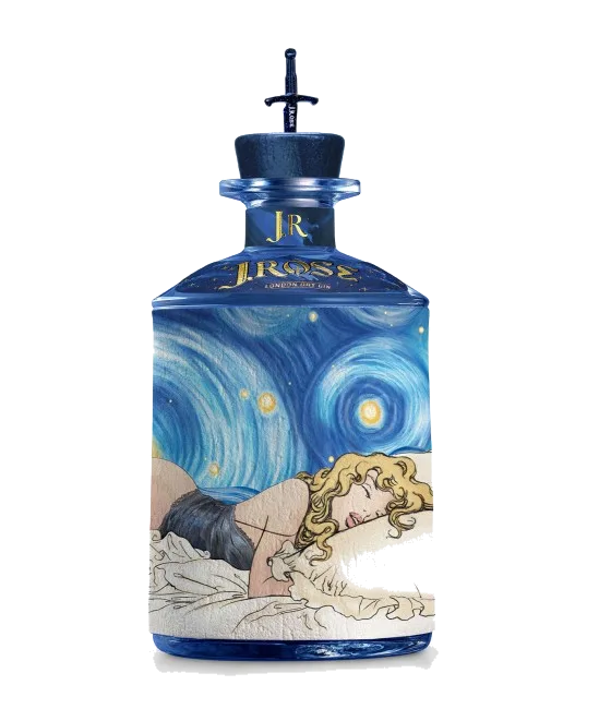 J.Rose London Dry Gin Limited Edition, fles bij slijterij t Bockje in Bathmen