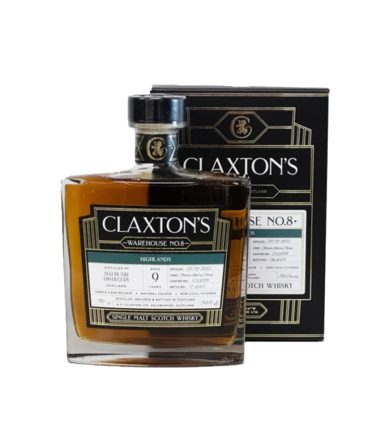 Claxton’s Warehouse No.8 Highlands Balblair 9Y 2012, fles bij slijterij t Bockje in Bathmen