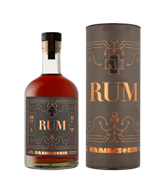 Rammstein Premium rum, fles bij slijterij t Bockje in Bathmen