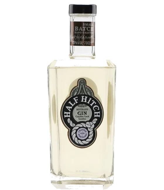 Half Hitch Gin, fles bij slijterij t Bockje in Bathmen