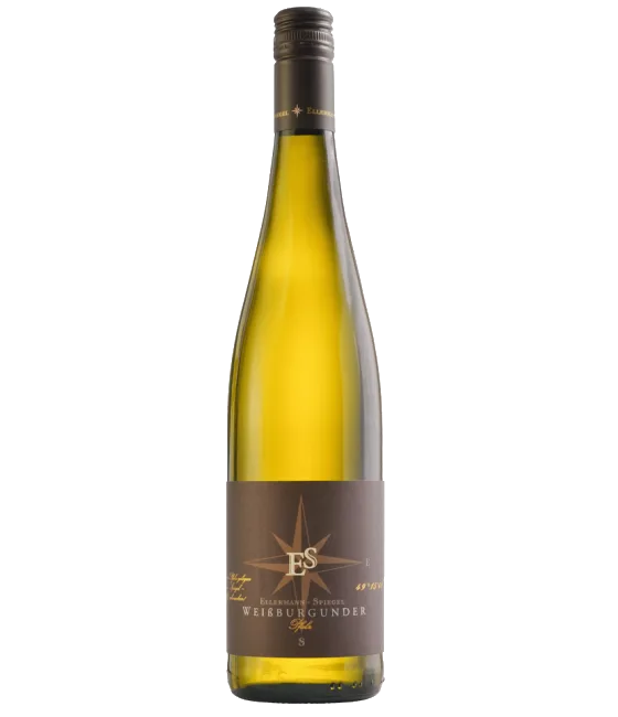 Ellermann-Spiegel Weissburgunder Trocken, fles bij slijterij t Bockje in Bathmen