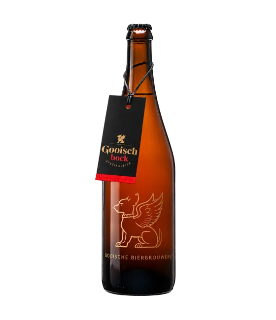 Gooische Bierbrouwerij Gooische Bock 75 cl, fles bij slijterij t Bockje in Bathmen