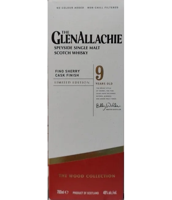 GlenAllachie The Wood Collection Fino Sherry Cask Series 2014, fles bij slijterij t Bockje in Bathmen