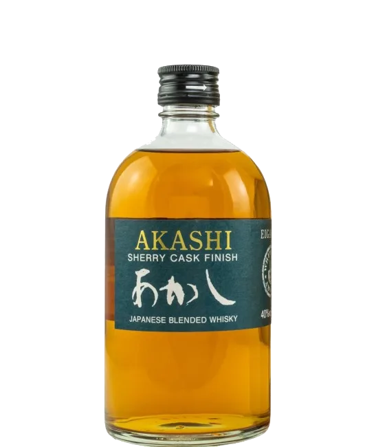Akashi Blended Sherry Cask Finish, fles bij slijterij t Bockje in Bathmen