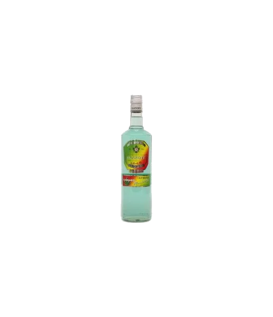 Iganoff Cannabis Vodka, fles bij slijterij t Bockje in Bathmen