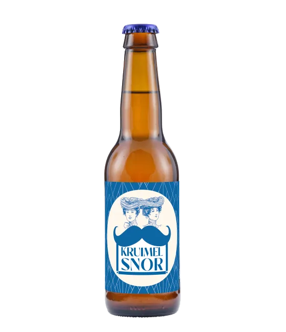 Brouwerij De Snor Kruimel Snor, fles bij slijterij t Bockje in Bathmen