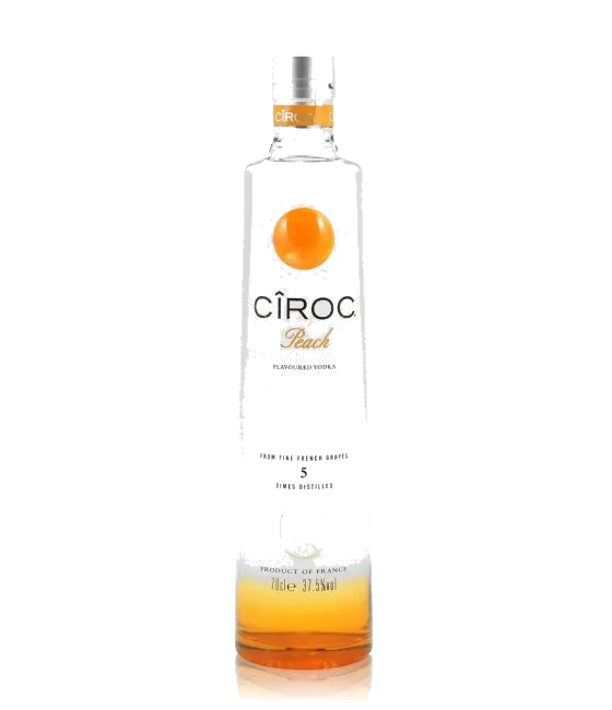 Ciroc Peach, fles bij slijterij t Bockje in Bathmen