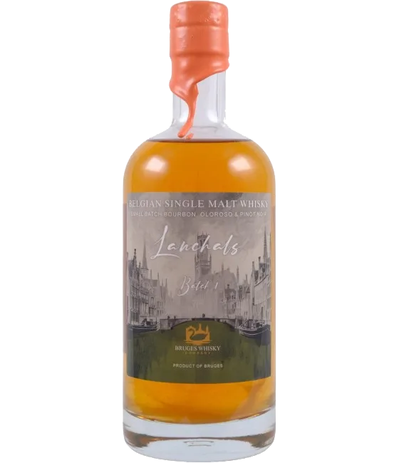 Bruges Whisky Company Lanchals Batch 1, fles bij slijterij t Bockje in Bathmen