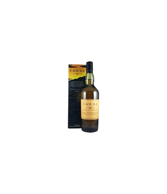 Caol Ila Islay Single Malt 18 Years Old, fles bij slijterij t Bockje in Bathmen