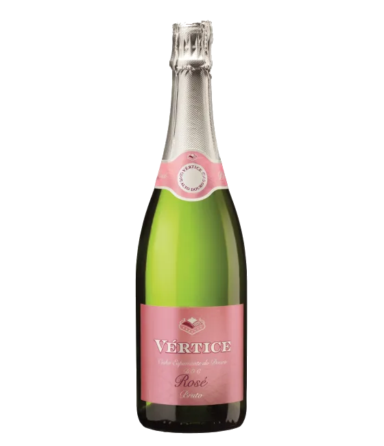 Vértice Cuvée Brut Rosé Vinho Espumante do Douro, fles bij slijterij t Bockje in Bathmen