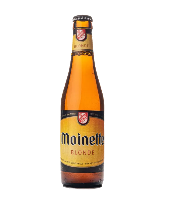 Brasserie Dupont Moinette Blond, fles bij slijterij t Bockje in Bathmen