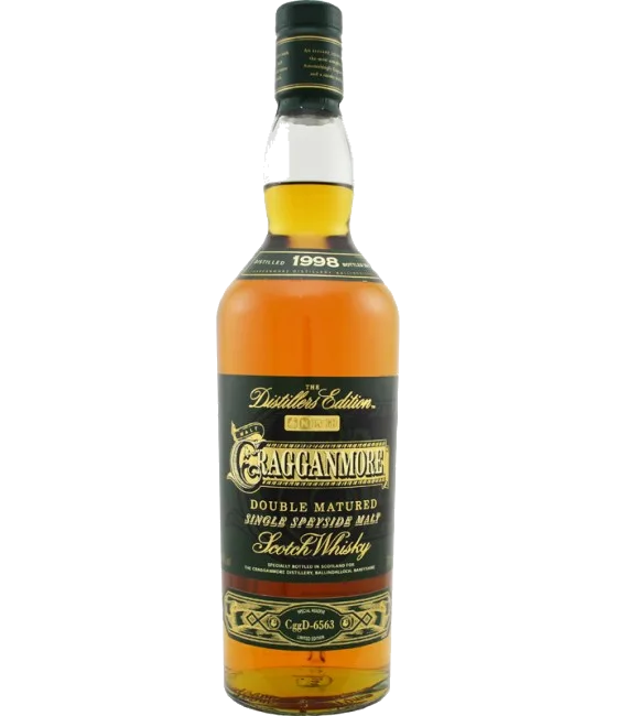 Cragganmore The Distillers Edition 1998 CggD-6563, fles bij slijterij t Bockje in Bathmen