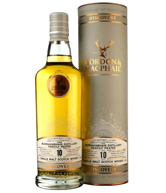 Gordon & MacPhail Discovery Range Bunnahabhain 10 Years Old Heavily Peated