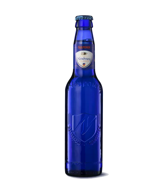 Gulpener Neubourg Chateau, fles bij slijterij t Bockje in Bathmen