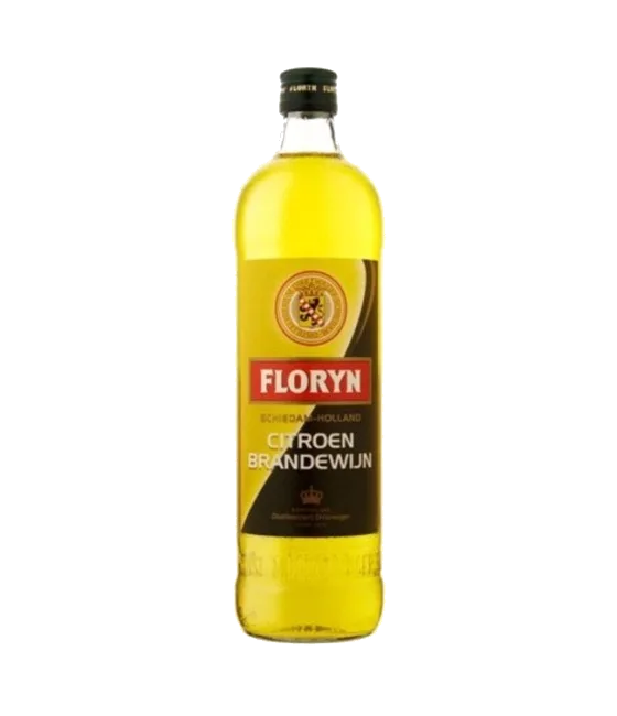 FLORYN Citroenbrandewijn, fles bij slijterij t Bockje in Bathmen