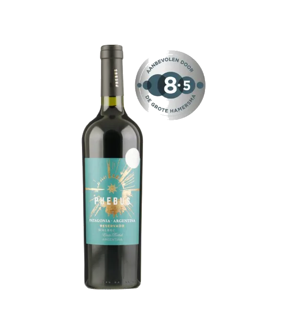 Phebus Patagonia Argentina Reservado Malbec, fles bij slijterij t Bockje in Bathmen