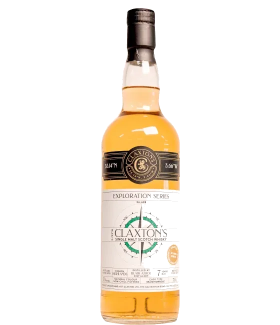 Claxton’s Exploration Series Blair Athol 7 Years Old 2015, fles bij slijterij t Bockje in Bathmen