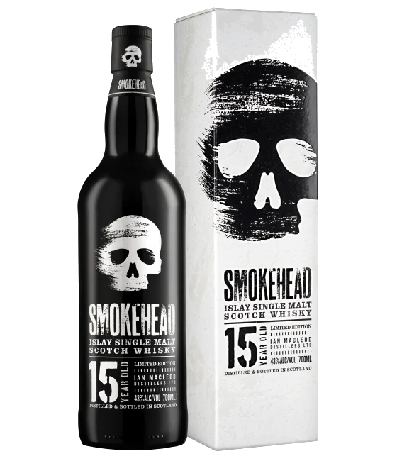 Smokehead 15 Years Old Limited Edition, fles bij slijterij t Bockje in Bathmen
