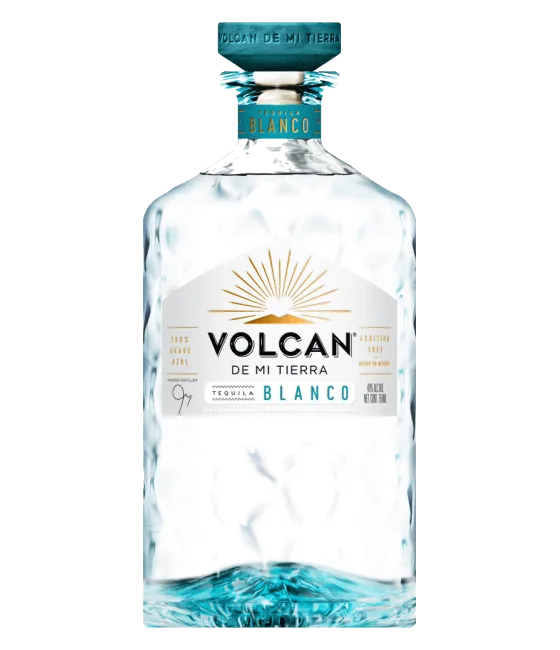 Volcan De Mi Tierra Blanco Tequila, fles bij slijterij t Bockje in Bathmen