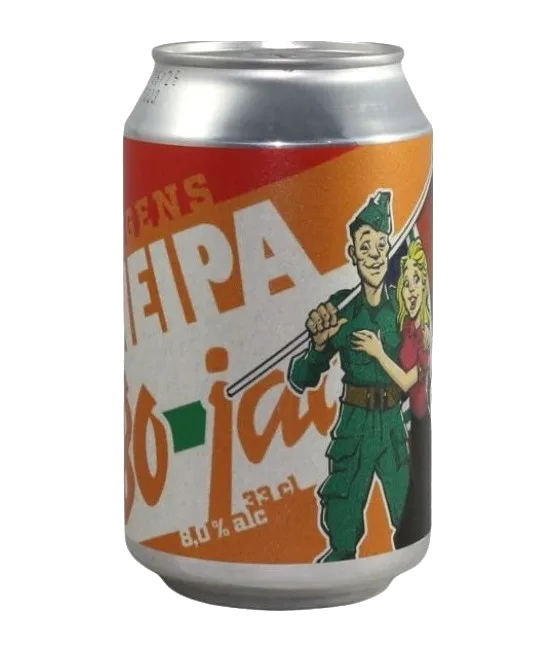 Eggens Neipa 80 Jaar Vrijheid, fles bij slijterij t Bockje in Bathmen