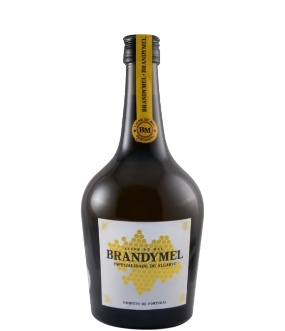 Brandymel, fles bij slijterij t Bockje in Bathmen