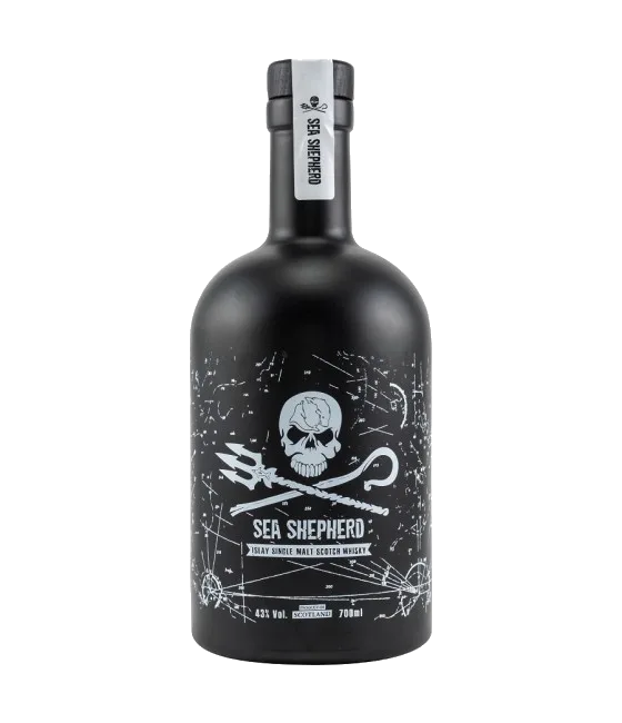 Sea Shepherd Islay Malt, fles bij slijterij t Bockje in Bathmen