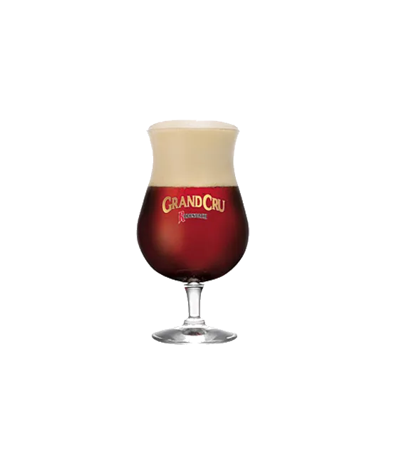 RODENBACH grnd cru voetglas 25cl., fles bij slijterij t Bockje in Bathmen