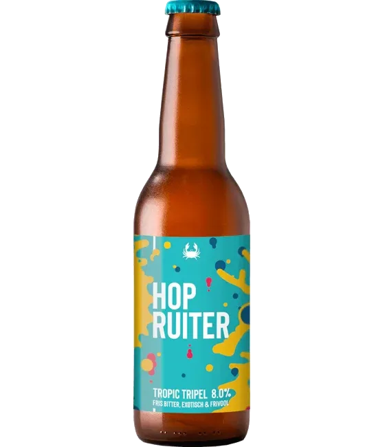 Scheldebrouwerij Hopruiter, fles bij slijterij t Bockje in Bathmen