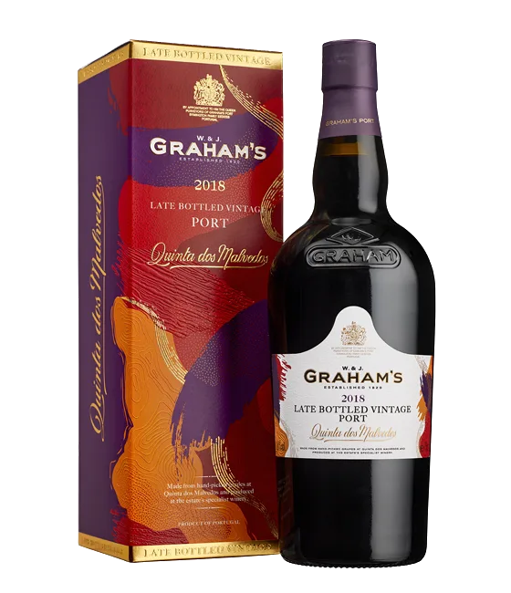 Graham’s Quinta dos Malvedos Late Bottled Vintage Port 2018, fles bij slijterij t Bockje in Bathmen