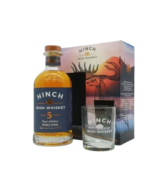 Hinch 5 Years Old Double Wood Giftpack, fles bij slijterij t Bockje in Bathmen