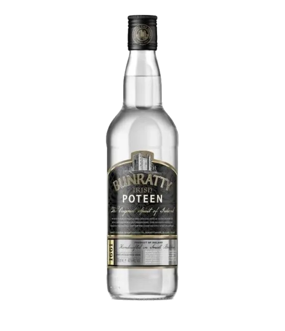Bunratty Irish Poteen, fles bij slijterij t Bockje in Bathmen