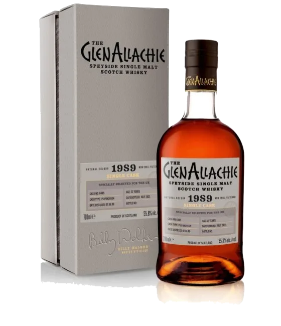 Glenallachie 1989 PX Puncheon Single Cask 32Y #5585