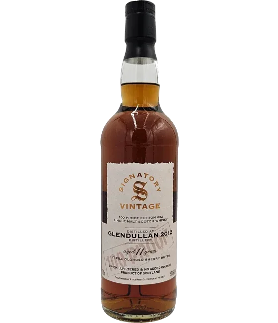 Signatory Glendullan 2012 11 Years Old 100 Proof Edition #32, fles bij slijterij t Bockje in Bathmen