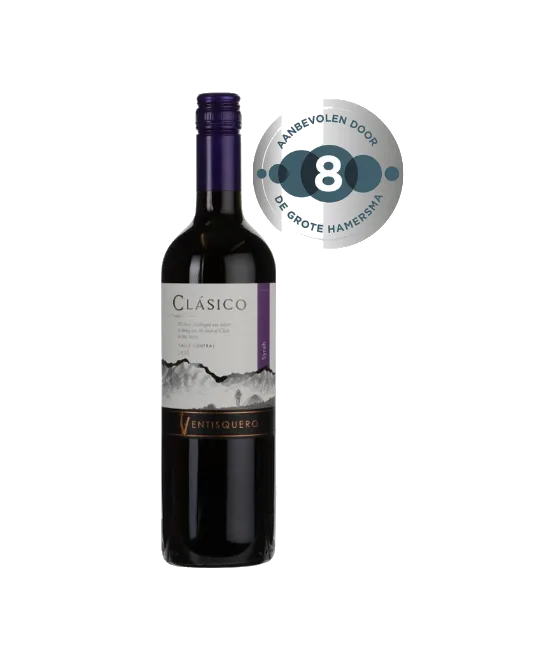 Ventisquero Clásico Syrah, fles bij slijterij t Bockje in Bathmen