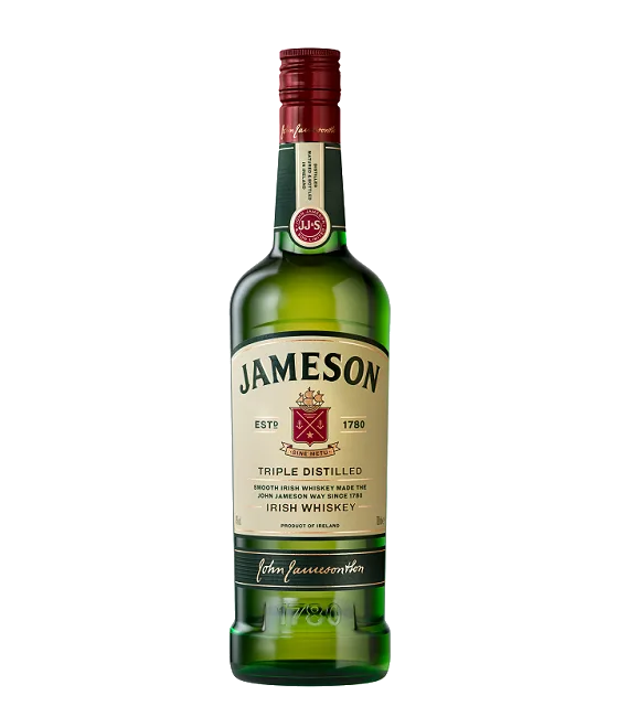 Jameson Irish Whiskey, fles bij slijterij t Bockje in Bathmen