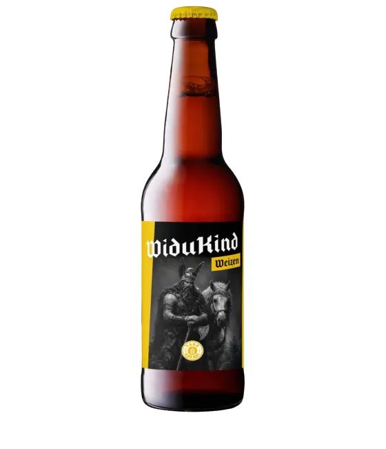 Tanklokaal Widukind Weizen, fles bij slijterij t Bockje in Bathmen