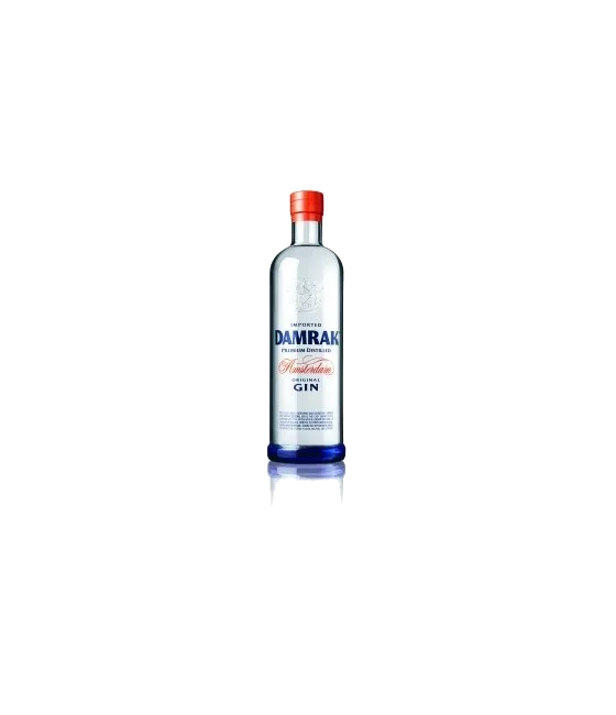 Damrak Gin, fles bij slijterij t Bockje in Bathmen