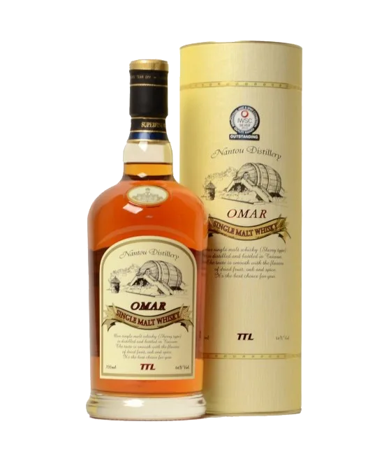 Nantou Omar Sherry Cask, fles bij slijterij t Bockje in Bathmen