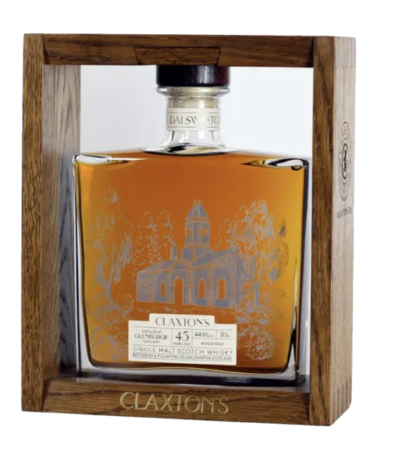 Claxton’s Glenburgie 45Y 1975 Dalswinton Series, fles bij slijterij t Bockje in Bathmen