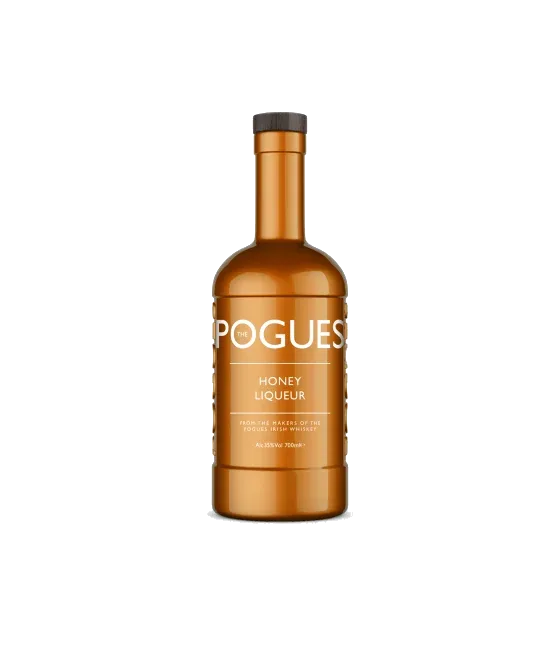The Pogues Gold Honey Liqueur, fles bij slijterij t Bockje in Bathmen