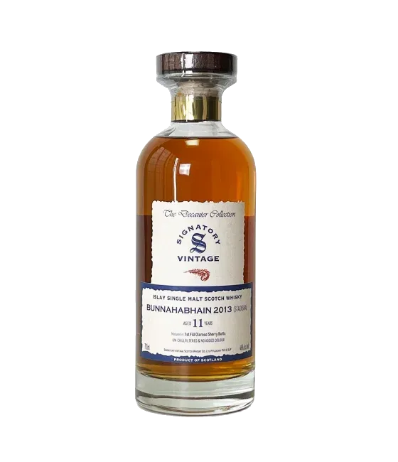 Signatory Vintage The Decanter Collection Bunnahabhain 11Years Old 2013, fles bij slijterij t Bockje in Bathmen