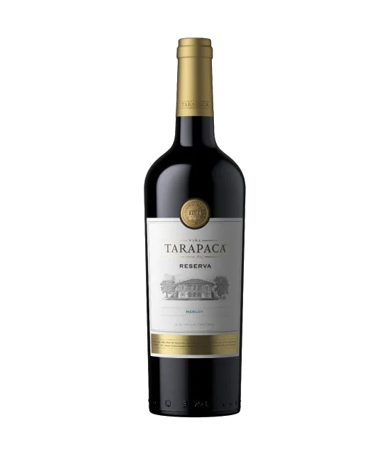 Tarapacá Reserva Merlot, fles bij slijterij t Bockje in Bathmen