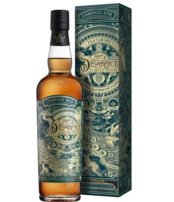 Compass Box Art & Decadence, fles bij slijterij t Bockje in Bathmen